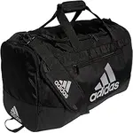 White and black Adidas gym bag