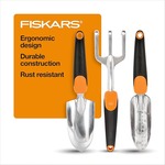 Garden rakes and trowels
