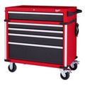 Red Milwaukee tool chest