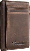 Slim leather wallet